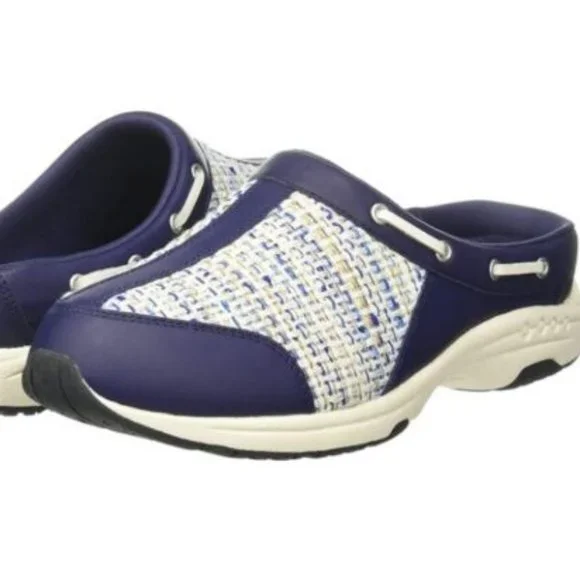 Easy Spirit Shoes Easy Spirit Womens Leather Slides Clogs